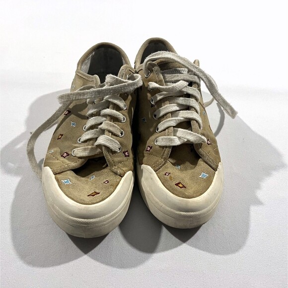 Rag & Bone Standard Issue Southwest Sneakers Shoes Diamond Embroidered 37 Sz 7 - Picture 3 of 10